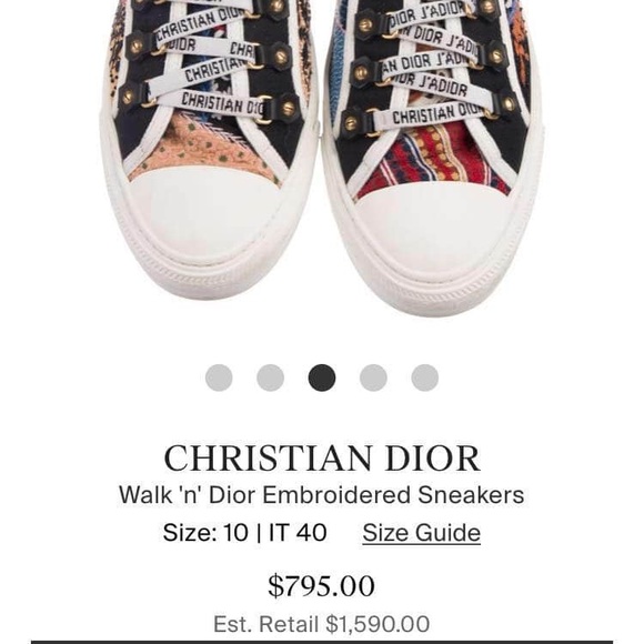 Christian Dior sneakers - Picture 1 of 2